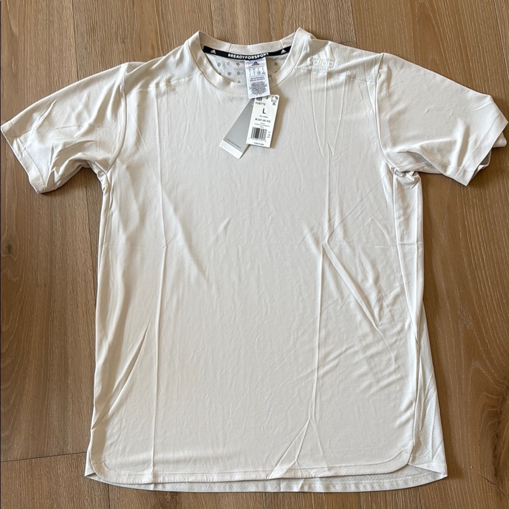 Adidas Cream Short Sleeve Tee